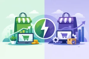 Shopify vs WooCommerce for Growth Compared